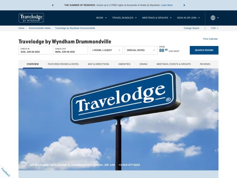 Aperçu de Travelodge by Wyndham Drummondville