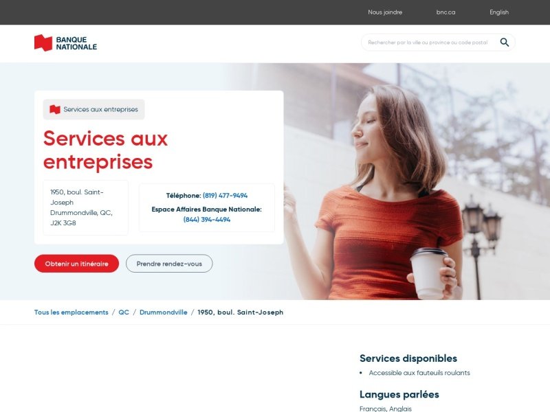 Aperçu de Services aux entreprises