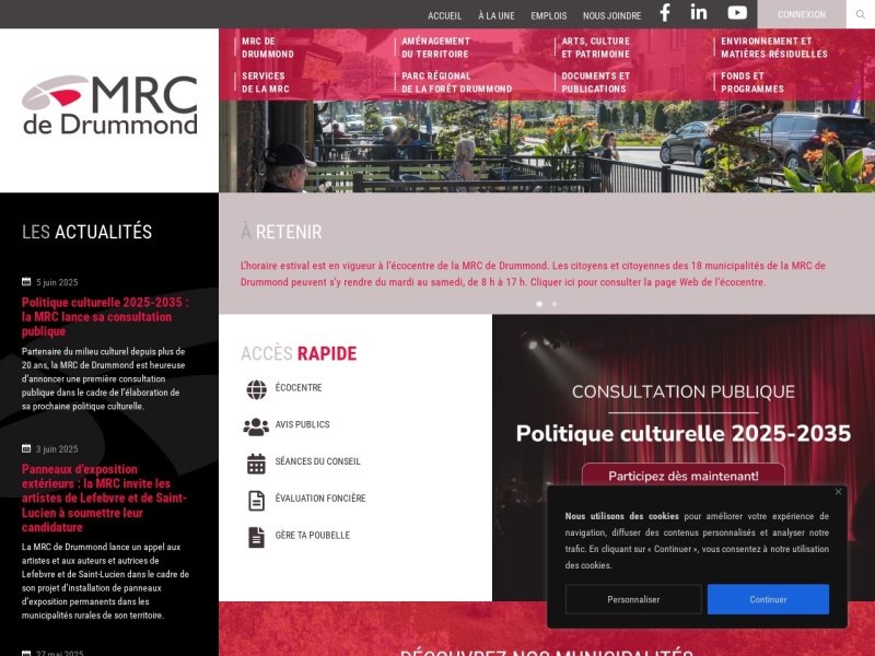 Aperçu de MRC de Drummond