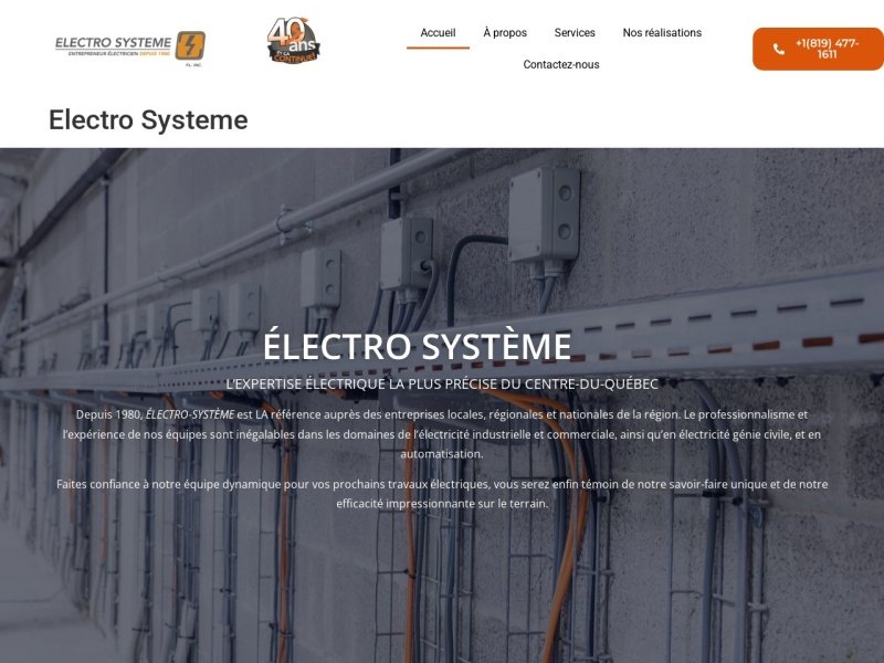 Aperçu de Electro-Systeme PL Inc