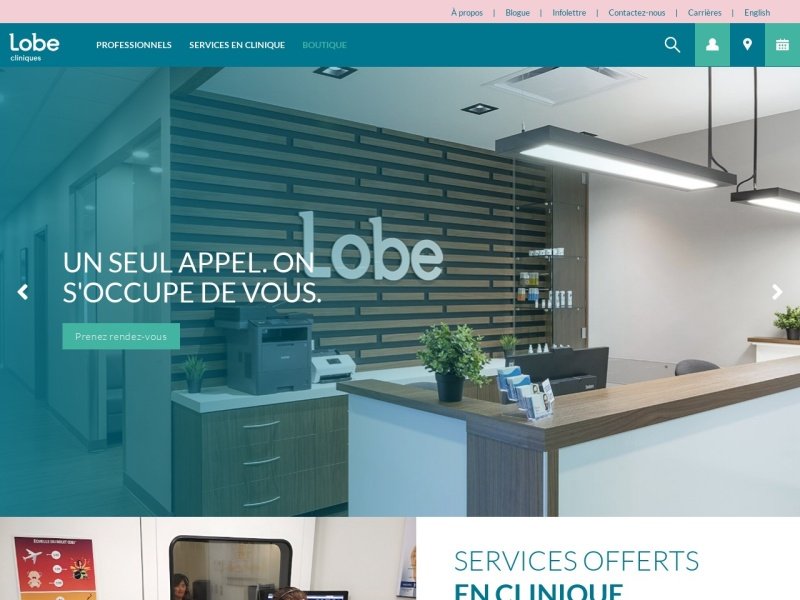 Aperçu de Clinique Lobe Drummondville - Médecins ORL, Audiologistes, Audioprothésistes