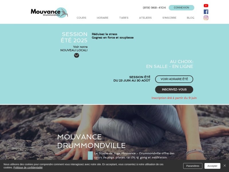 Aperçu de Mouvance | Yoga Drummondville