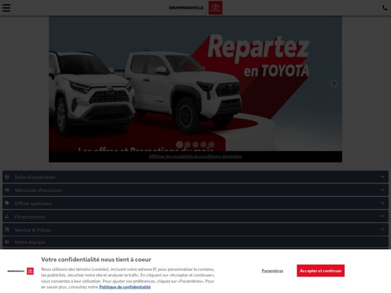 Aperçu de Toyota Drummondville