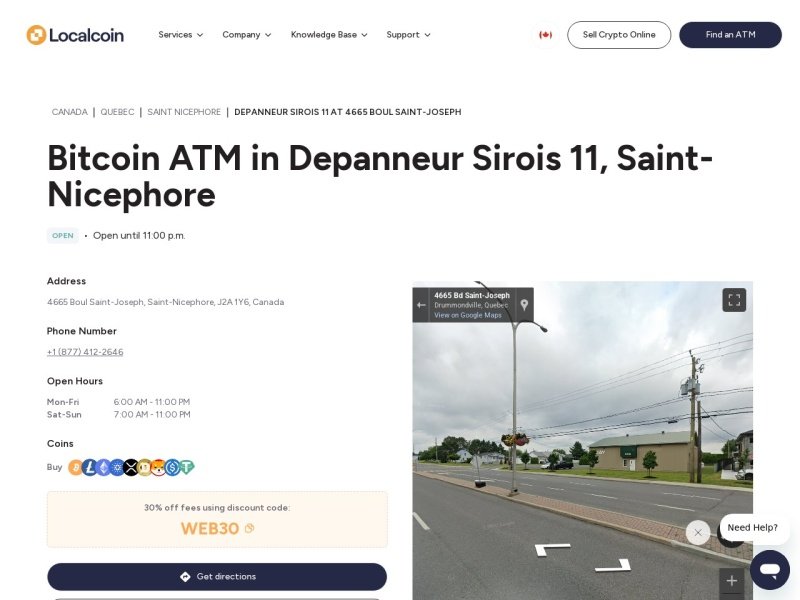 Aperçu de Localcoin Bitcoin ATM - Depanneur Sirois 11