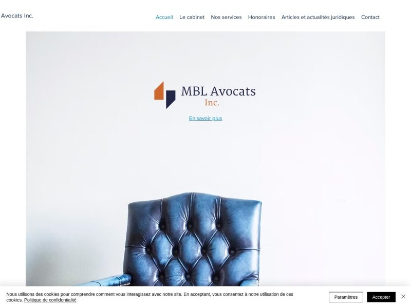 Aperçu de MBL Avocats Inc.