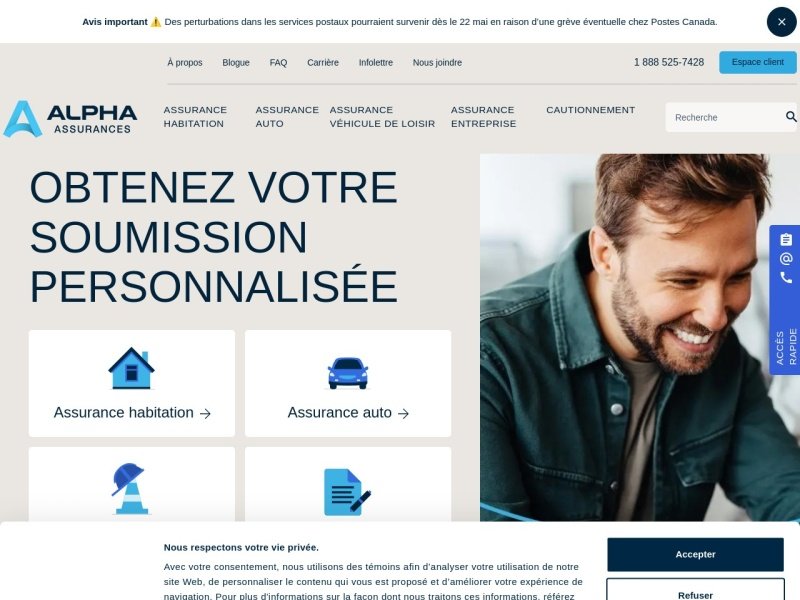 Aperçu de ALPHA Assurances