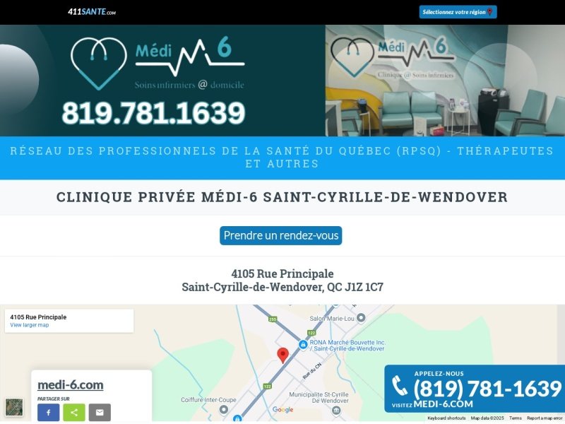Aperçu de Clinique Privée Médi-6 Saint-Cyrille-de-Wendover