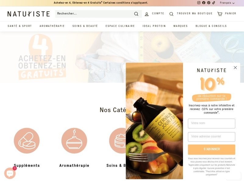 Aperçu de Naturiste Plus (Metro Plus Drummondville)