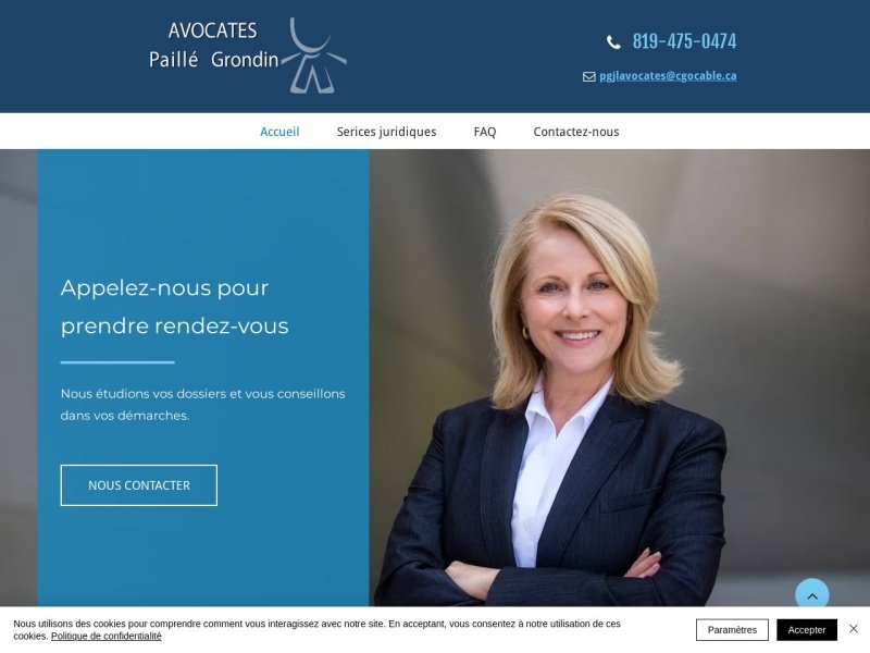 Aperçu de Avocates Paille Grondin