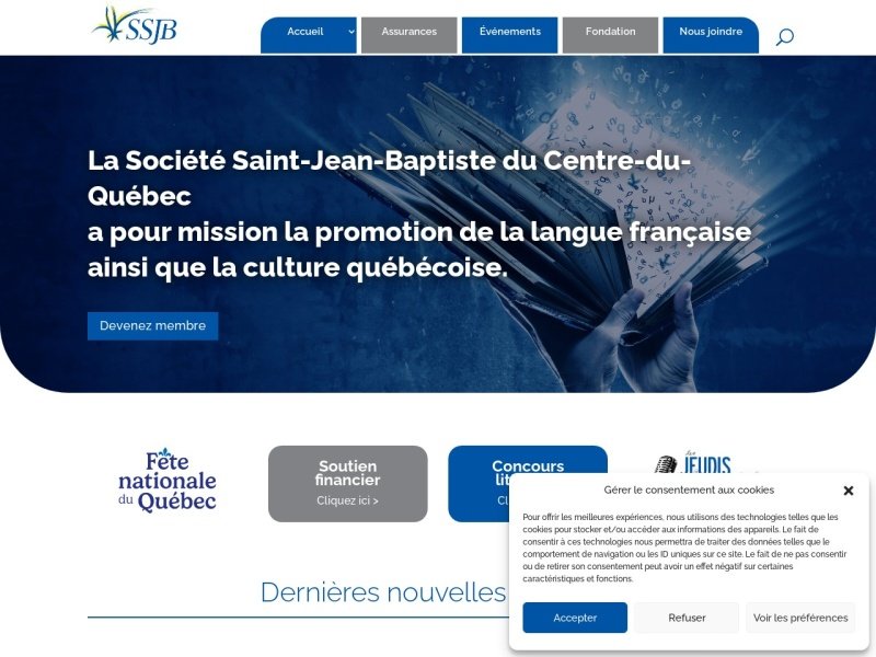 Aperçu de Société Saint-Jean-Baptiste Centre Du Québec (SSJBCQ)