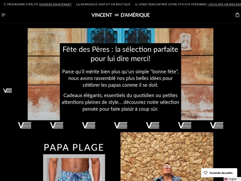Aperçu de Vincent d'Amérique