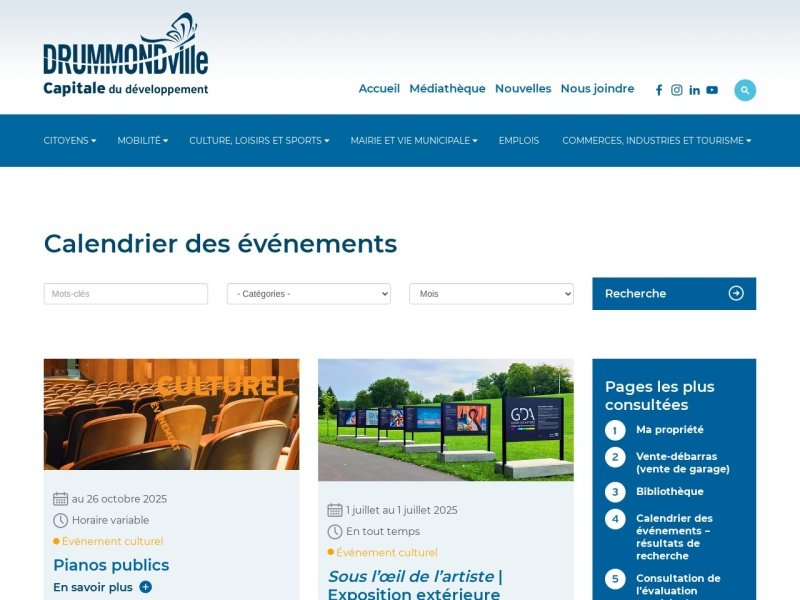 Aperçu de Drummondville