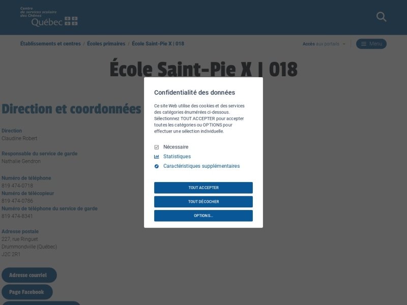 Aperçu de École St-Pie X Drummondville