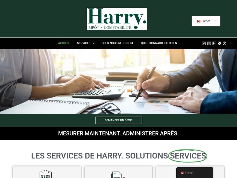 Aperçu de Comptable Drummond Info - Harry Solutions