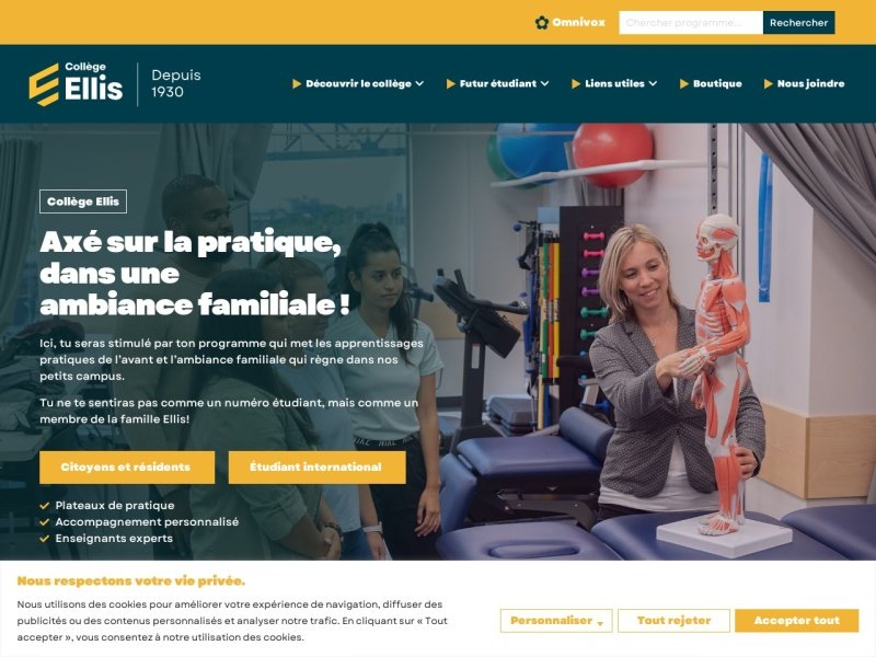 Aperçu de Collège Ellis Campus de Drummondville