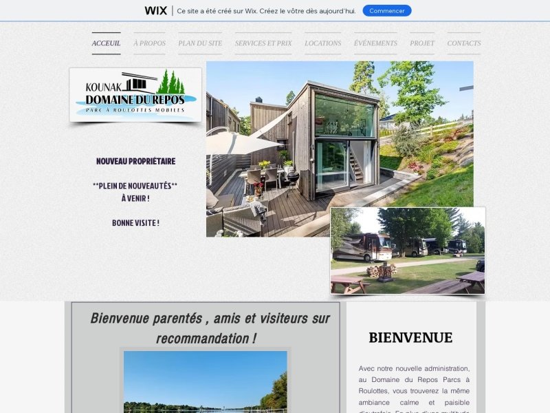Aperçu de Domaine Du Repos Parcs À Roulottes