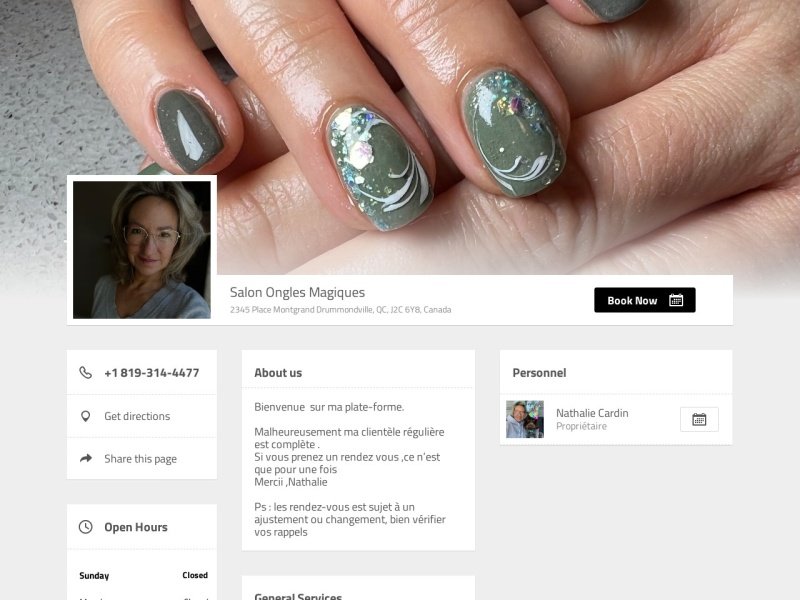 Salon Ongles Magiques