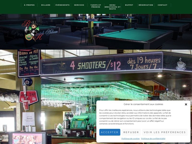 Aperçu de Salon de Billard Heriot