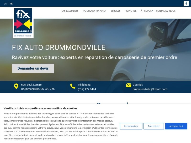 Aperçu de FIX AUTO DRUMMONDVILLE