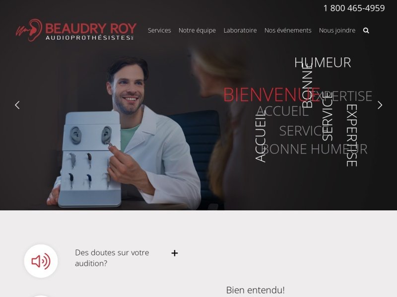 Aperçu de Beaudry Roy Audioprothésistes Inc.