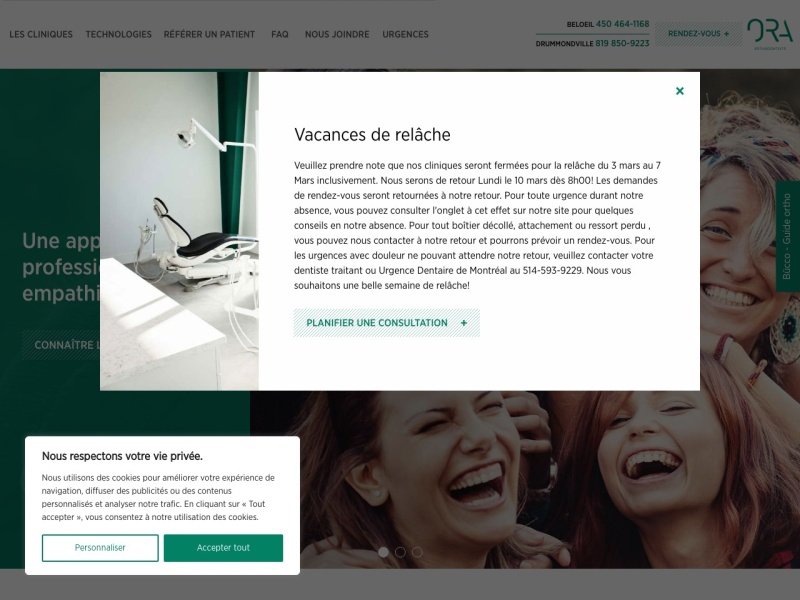 Aperçu de Ora Orthodontiste