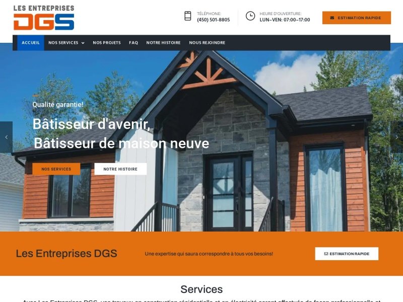 Aperçu de Les Entreprises DGS