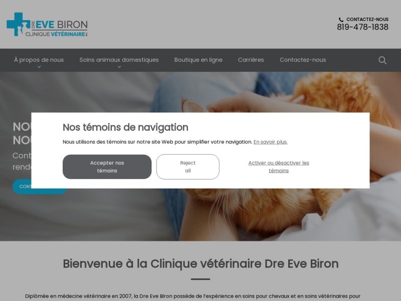 Aperçu de Clinique vétérinaire Dre Eve Biron