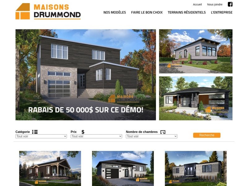 Aperçu de Maisons Drummond | Maisons unimodulaires et préfabriquées