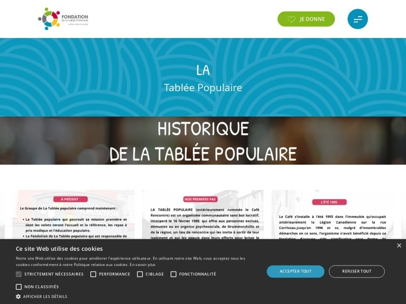 Aperçu de La Tablée populaire