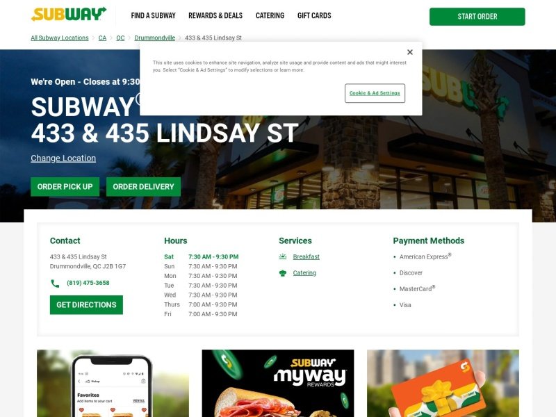 Aperçu de Subway