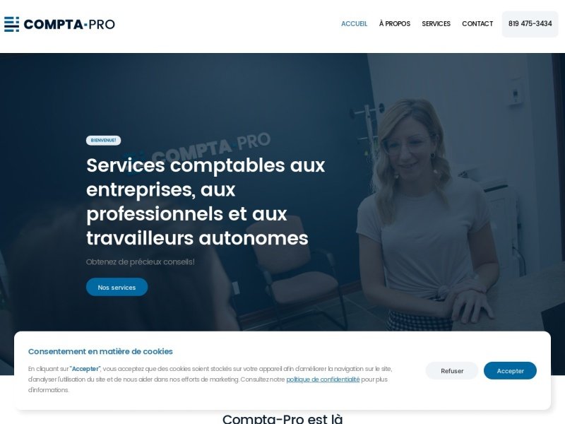Aperçu de Compta-pro Drummond Inc.