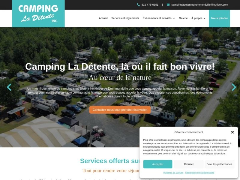 Aperçu de Camping La Détente Inc