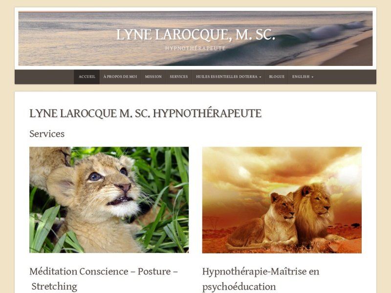 Aperçu de Lyne Larocque Guide Sérénité-Vitalité