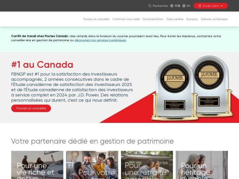 Aperçu de Financière Banque Nationale - Gestion de Patrimoine