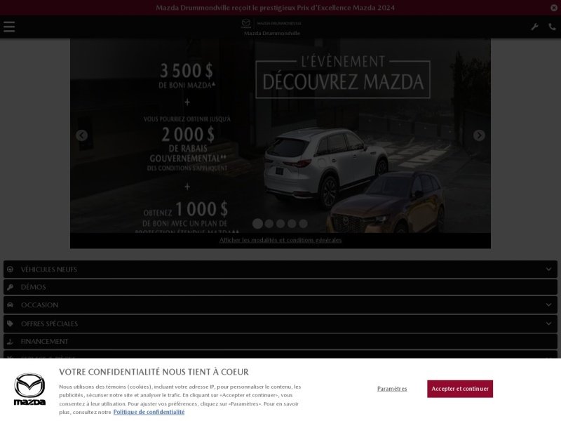 Aperçu de Mazda Drummondville