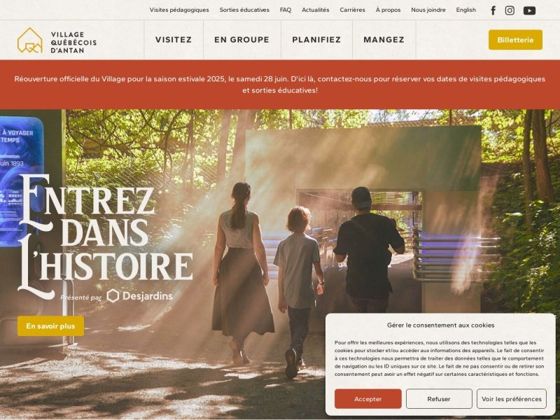 Aperçu de Village Québécois d'Antan