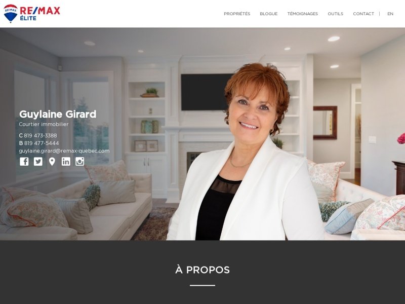 Aperçu de Guylaine Girard REMAX - Drummondville