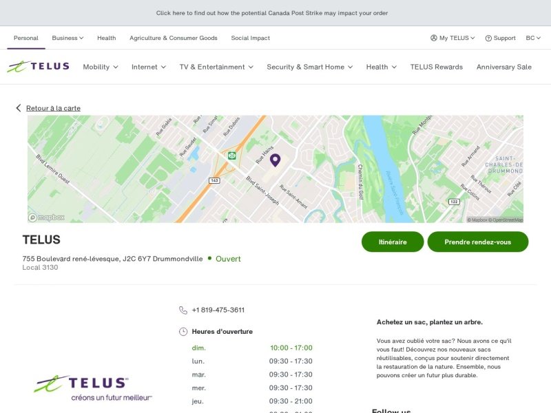 Aperçu de TELUS