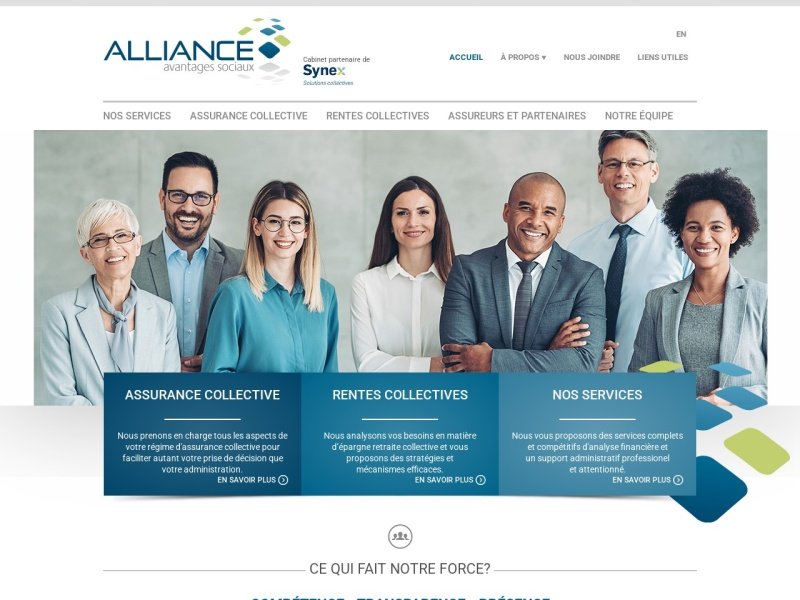 Aperçu de Alliance Avantages Sociaux