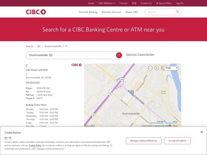 Aperçu de CIBC Branch with ATM