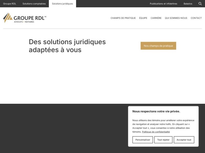 Aperçu de Groupe RDL Avocats + Notaires (Drummondville)