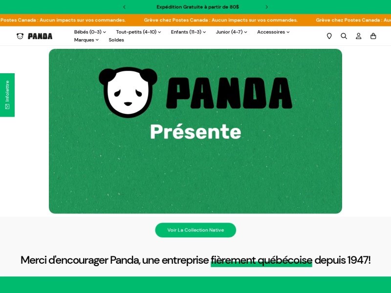 Aperçu de Chaussures Panda (Drummondville)