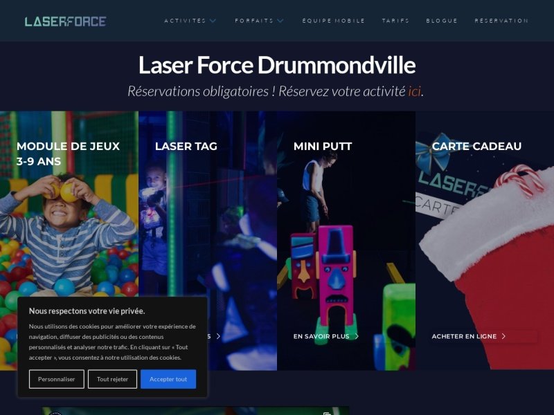 Aperçu de Centre d'amusement Laser Force Drummondville