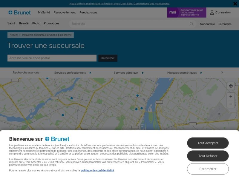 Aperçu de Brunet L. Beaulieu, pharm. prop. Affiliées