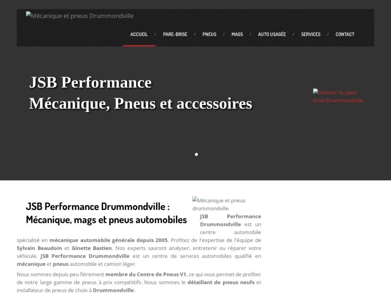 Aperçu de Docteur du Pare-Brise - JSB Performance Pneus et Mécanique