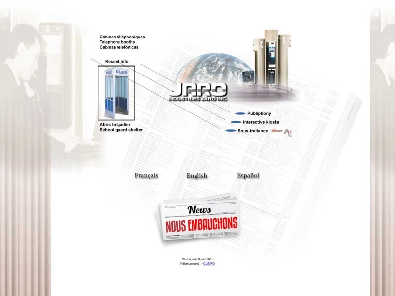 Aperçu de Industries Jaro Inc