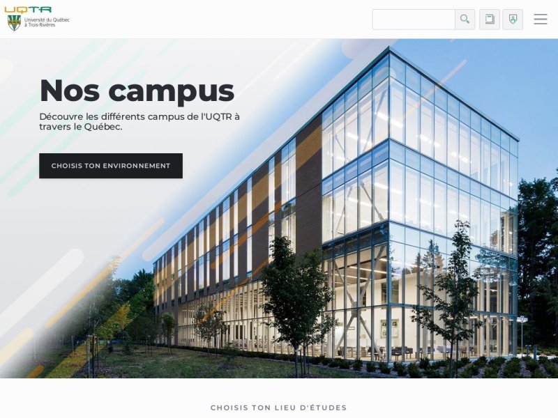 Aperçu de Université du Québec à Trois-Rivières, Campus de Drummondville