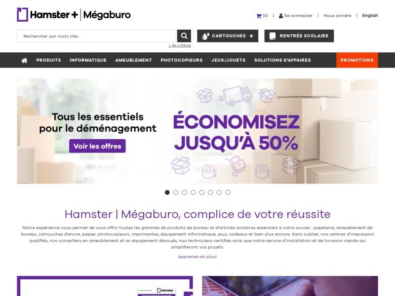 Aperçu de Hamster | Mégaburo - Buropro Citation