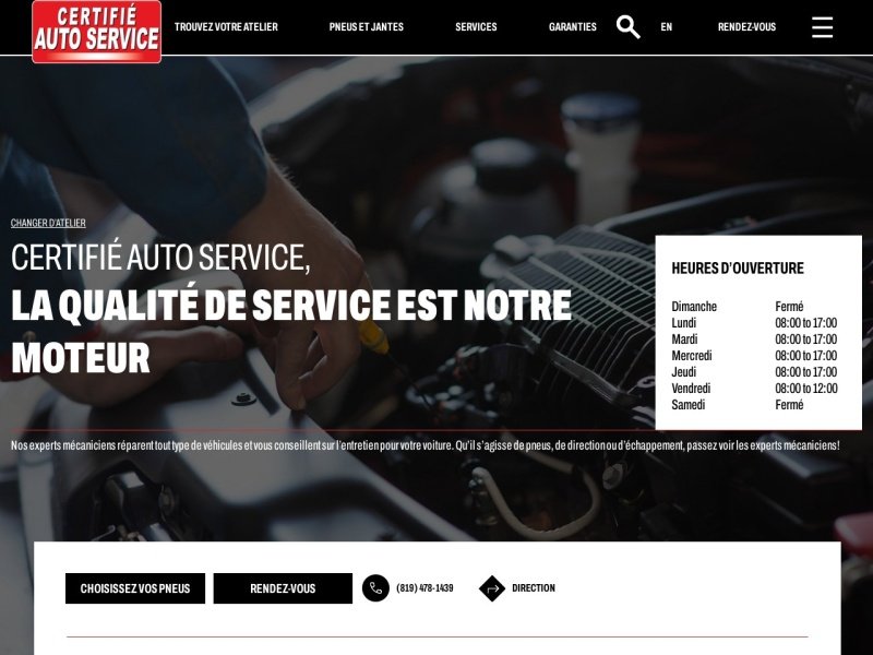 Aperçu de Centre de l'Auto J. Nolin inc. Certifié Auto Service