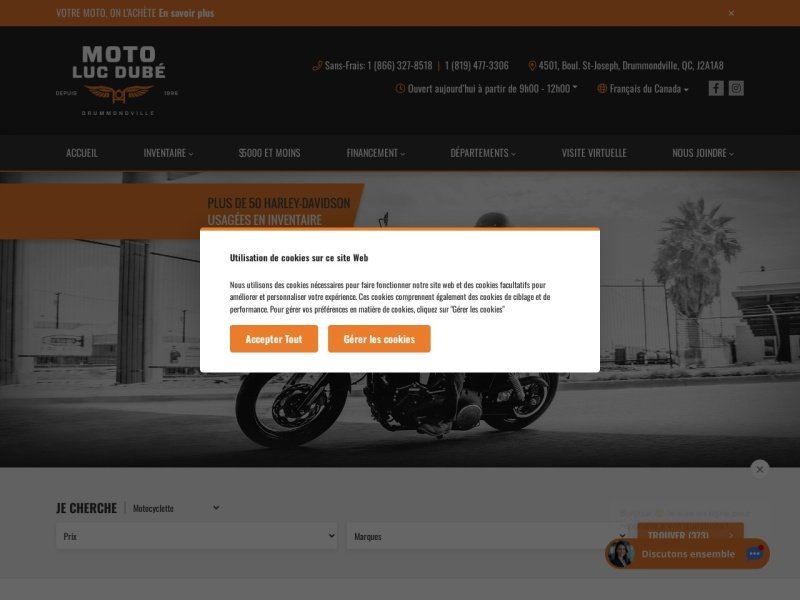 Aperçu de Moto Luc Dubé